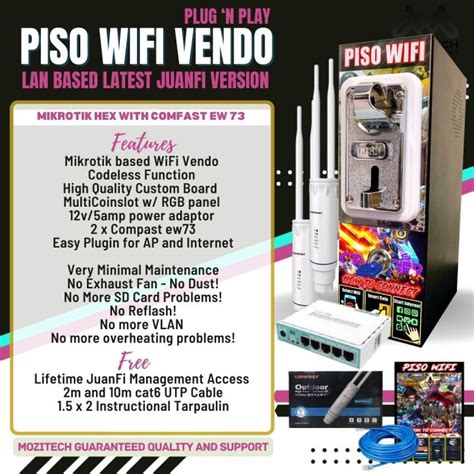 baguio piso wifi|Piso WiFi (iwifi mikrotik) done delivery and setup @ Wines, .